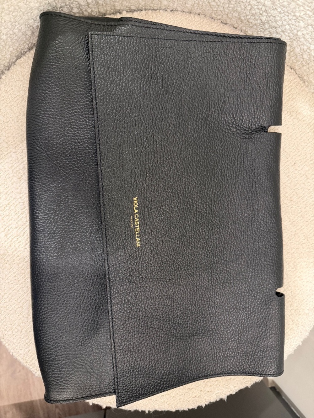 Large Viola Castelani Clutch